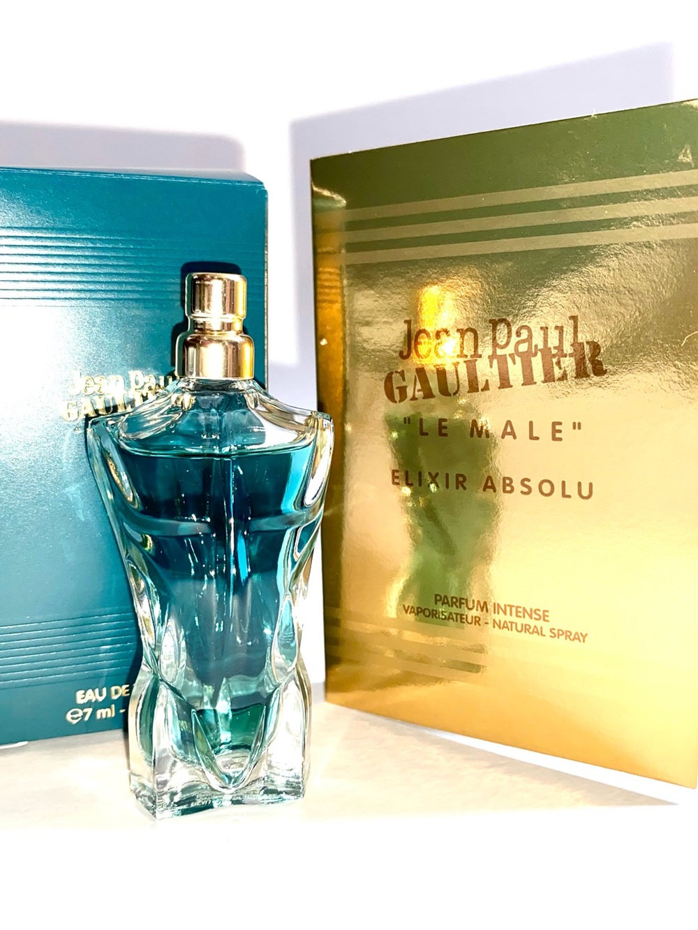 Jean Paul Gaultier Le Beau 0.24 fl oz + le male .05 fl Oz